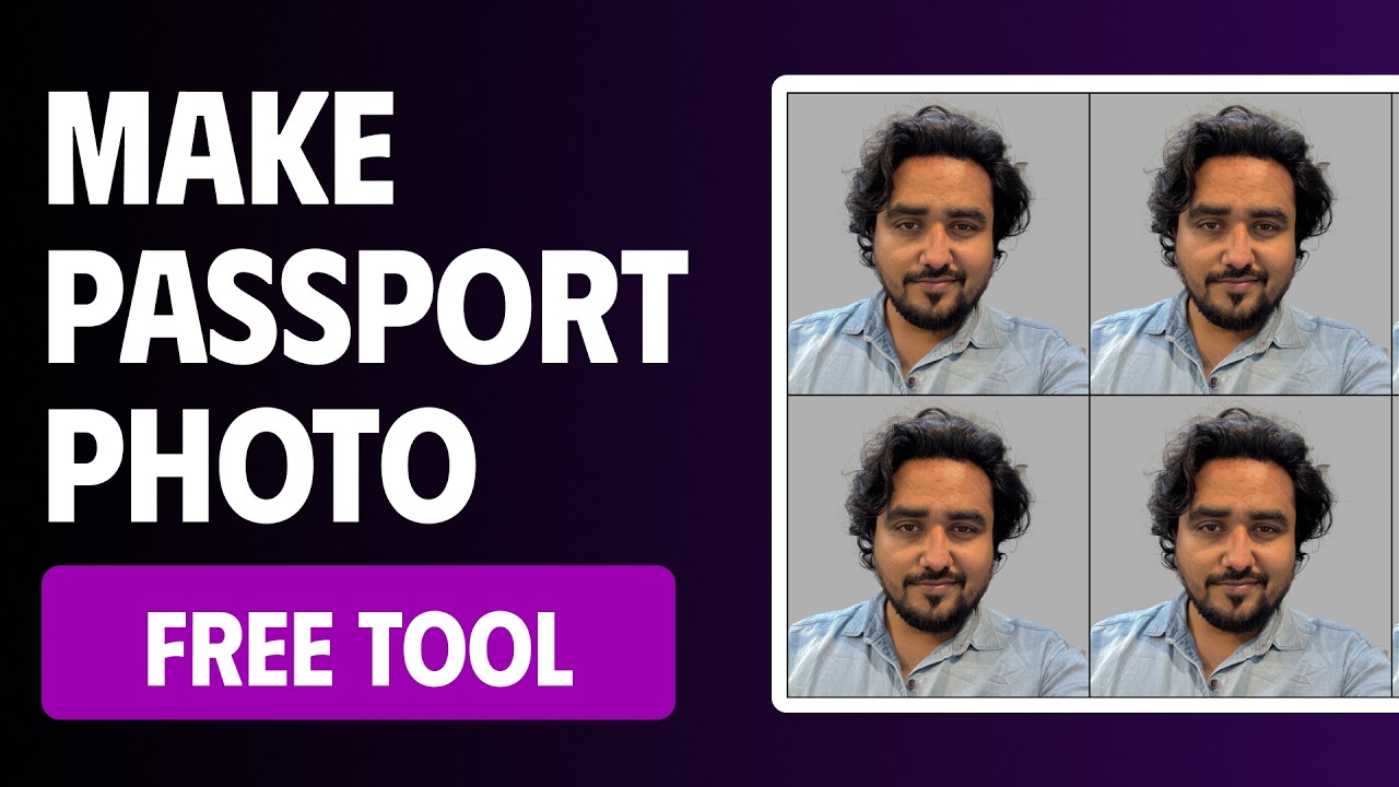 Passport Photo Tool